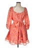 Cleobella Paisley Orange Cocktail Dress Size M - photo 1