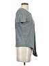 Madewell 100% Cotton Gray Knot-Front Tee Size S - photo 4