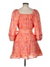 Cleobella Paisley Orange Cocktail Dress Size M - photo 2