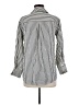 Assorted Brands Stripes Ivory Long Sleeve Blouse Size M - photo 2