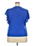 Nine West Blue Short Sleeve T-Shirt Size XXL - photo 2