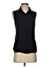Theory Black Sleeveless Button-Down Shirt Size S - photo 1