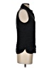 Theory Black Sleeveless Button-Down Shirt Size S - photo 4