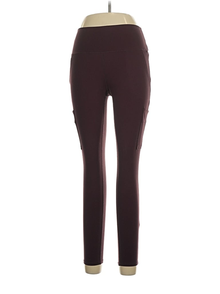 Pre-owned Avalanche Active Pants In Burgundy