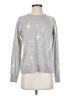 Design History 100% Cashmere Stars Silver Cashmere Pullover Sweater Size S - photo 1