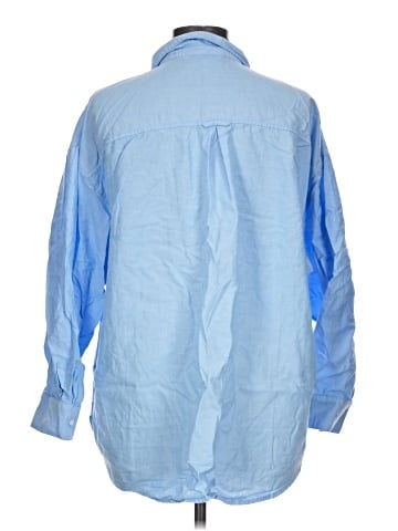 Old Navy 3/4 Sleeve Button-Down Shirt (view 2)