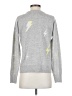 Design History 100% Cashmere Stars Silver Cashmere Pullover Sweater Size S - photo 2