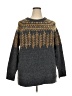 Torrid Chevron-herringbone Gray Pullover Sweater Size 2X Plus (2) - photo 1