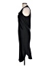 Otte 100% Silk Solid Black Cocktail Dress Size L - photo 5