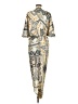Unbranded 100% Polyester Paisley Tan Casual Dress Size M - photo 2