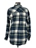 Gap Plaid Green Long Sleeve Button-Down Shirt Size M - photo 2
