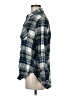 Gap Plaid Green Long Sleeve Button-Down Shirt Size M - photo 5
