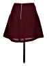 Forever 21 Solid Burgundy Formal Skirt Size S - photo 2