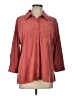 Coldwater Creek Burgundy 3/4 Sleeve Blouse Size L (petite) - photo 1