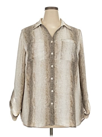 Relativity Long Sleeve Blouse (view 1)