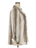 Relativity Metallic Silver Long Sleeve Blouse Size 2X - photo 4