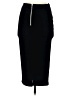 Gianni Bini Solid Black Formal Skirt Size XS - photo 2