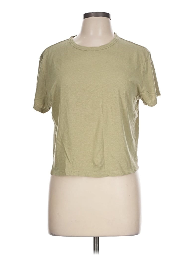 Pre-owned Everlane Short Sleeve T-shirt In Green
