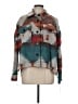 Assorted Brands Print Teal Jacket Size M - photo 1