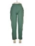 Athleta Solid Green Track Pants Size 6 - photo 1