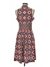 Wisp Paisley Orange Casual Dress Size 8 - photo 2
