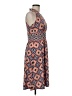 Wisp Paisley Orange Casual Dress Size 8 - photo 4