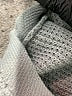 Unbranded 100% Acrylic Color Block Gray Cardigan Size L - photo 7