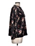 Unbranded 100% Polyester Floral Black 3/4 Sleeve Blouse Size L - photo 4
