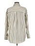 Universal Thread 100% Cotton Stripes Ivory Long Sleeve Button-Down Shirt Size M - photo 2