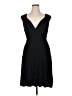 Three Dots Solid Black Cocktail Dress Size XL - photo 1