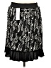 NY Collection Graphic Black Casual Skirt Size L - photo 2