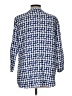 Van Heusen Blue 3/4 Sleeve Blouse Size L - photo 2