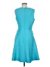 Natori Solid Teal Cocktail Dress Size 8 - photo 2