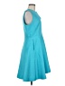 Natori Solid Teal Cocktail Dress Size 8 - photo 4