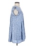 Unbranded 100% Rayon Blue Casual Dress Size S - photo 4