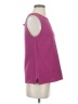 Kasper Purple Sleeveless Top Size S - photo 4