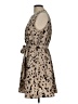 Shein Animal Print Tan Cocktail Dress Size L - photo 5