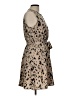 Shein Animal Print Tan Cocktail Dress Size L - photo 4