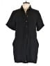 Old Navy 100% Cotton Solid Black Romper Size M (tall) - photo 1