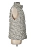 Ann Taylor LOFT Animal Print Silver Vest Size L - photo 4