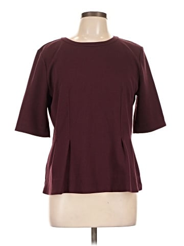 Ann Taylor 3/4 Sleeve T-Shirt (view 1)