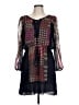 Maeve 100% Polyester Graphic Black Casual Dress Size L (petite) - photo 1