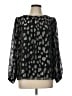 Talbots Black Long Sleeve Blouse Size L - photo 1