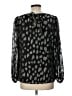 Talbots Black Long Sleeve Blouse Size L - photo 2