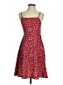 Unbranded Hearts Red Casual Dress Size S (estimated) - photo 1