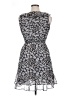 Remy 100% Polyester Paisley Gray Casual Dress Size XL - photo 2