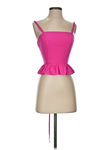 Aqua Sleeveless Top (view 1)
