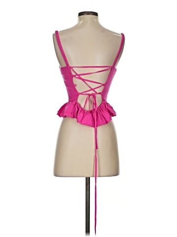 Aqua Sleeveless Top (view 2)