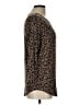 Market and Spruce Animal Print Brown Pullover Sweater Size L - photo 4