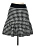 Assorted Brands Houndstooth Black Casual Skirt Size S - photo 1